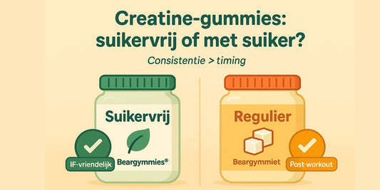 Creatine-gummies: suikervrij of met suiker? (2025) – welke kies jij?