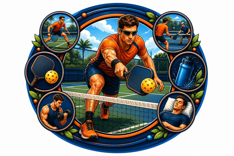 Creatine voor pickleball: kracht, herhaalde acties en herstel