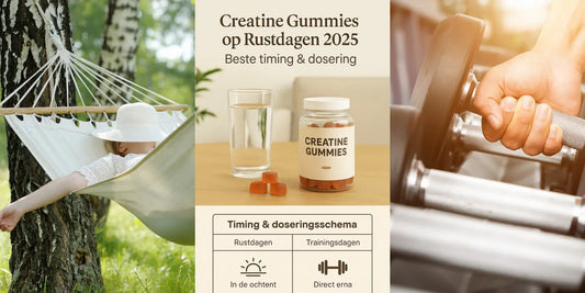 Creatine Gummies op Rustdagen 2025 – Beste timing &amp; dosering