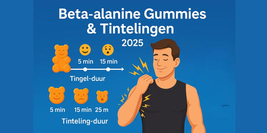 Beta‑alanine Gummies: Tintelingen 2025 – Werking, veilige dosis, tintel‑timer