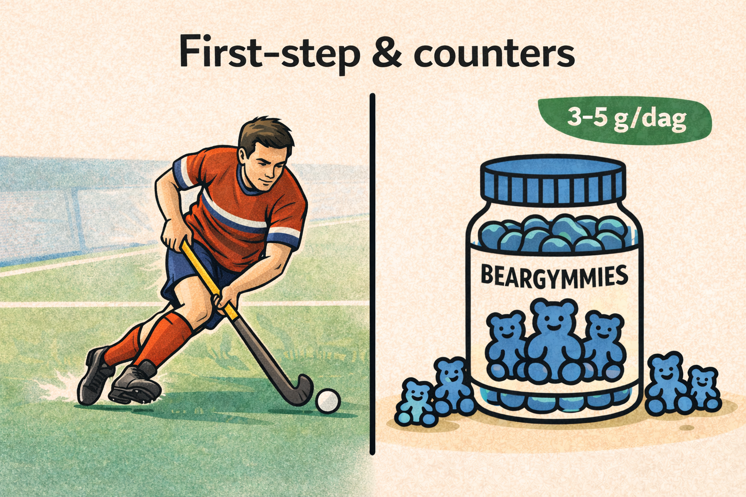 Creatine & hockey: first-step, counters & eindsprint (2025) | ZOOO