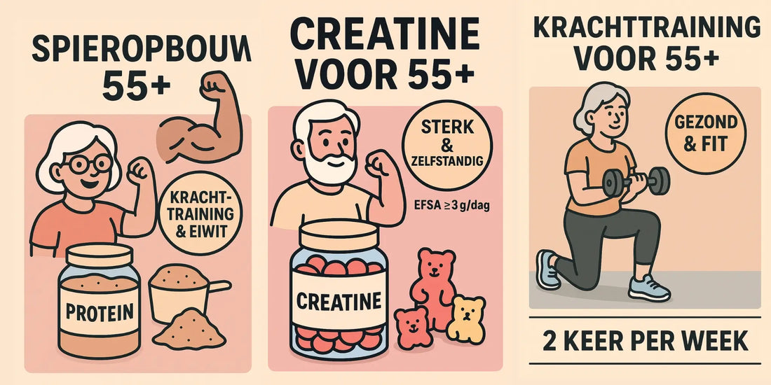Creatine voor 55+ (2025): kracht, behoud & veiligheid | ZOOO