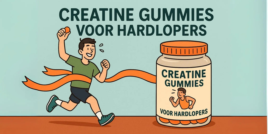 Creatine Gummies voor Hardlopers 2025 – Snellere sprintfinish, heuvelrepeats & herstel