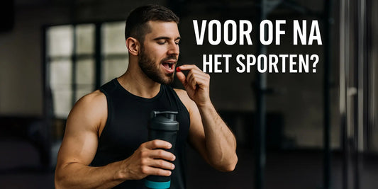 Creatine gummies gepland voor en na een sporttraining
