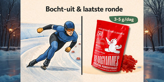 Schaatser onderzoekt creatine voor start en trainingsprestatie