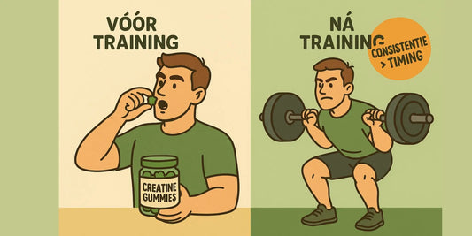 Creatine vóór of ná het sporten? (2025) – beste timing voor gummies & poeder
