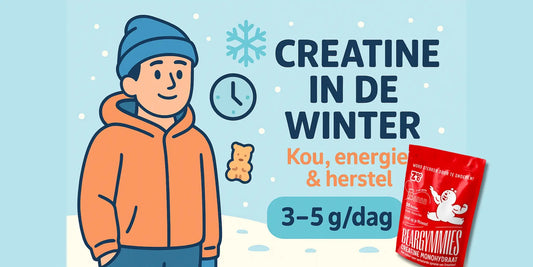 Creatine in de winter: kou, energie & herstel (evidence) – Beargymmies® 2025