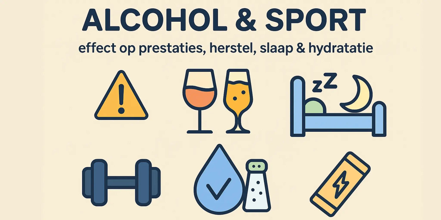 Alcohol & sport: wat doet het écht met je prestaties, herstel en slaap? (2025 gids)