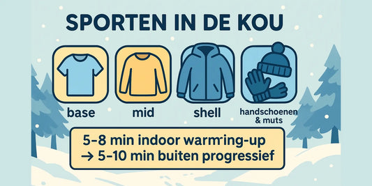 Sporten in de kou: 21 praktische tips (kleding, warming-up, ademhaling, voeding & supps)