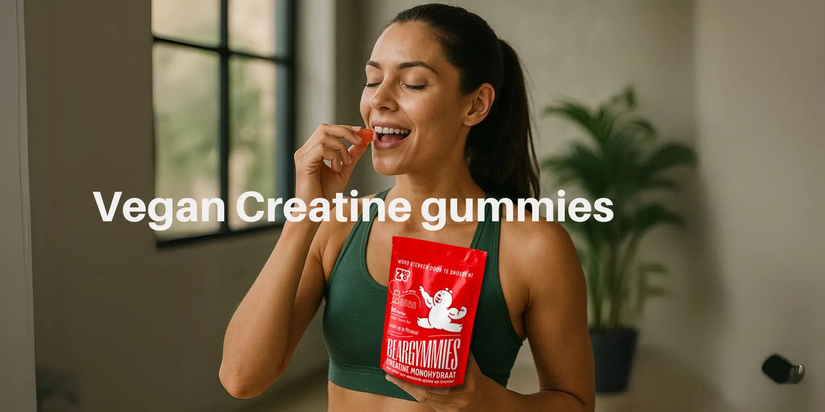 Vegan sporter vergelijkt creatine gummies met pectine