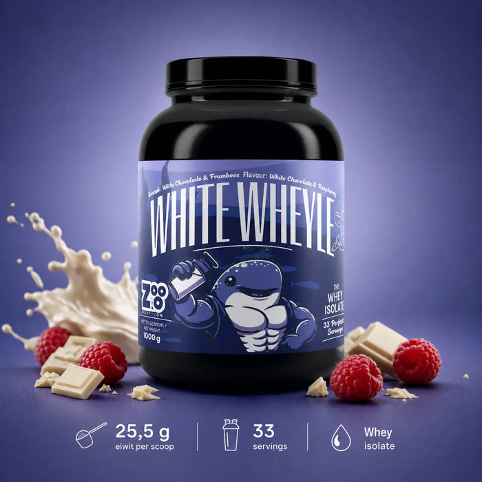 White Wheyle whey isolate van ZOOO Nutrition